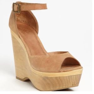 Joie ‘Blair’ Leather Wedge Sandal